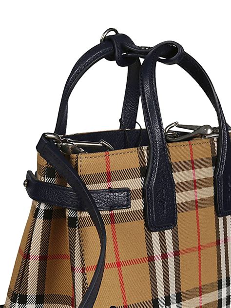 burberry vintage check small banner tote|farfetch Burberry handbags.